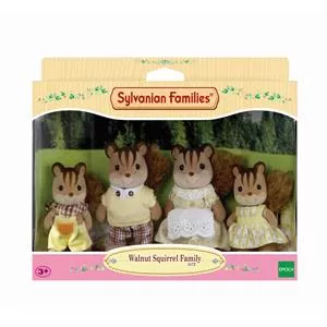 Sylvanian Families Walnut Squirrel Family 4172